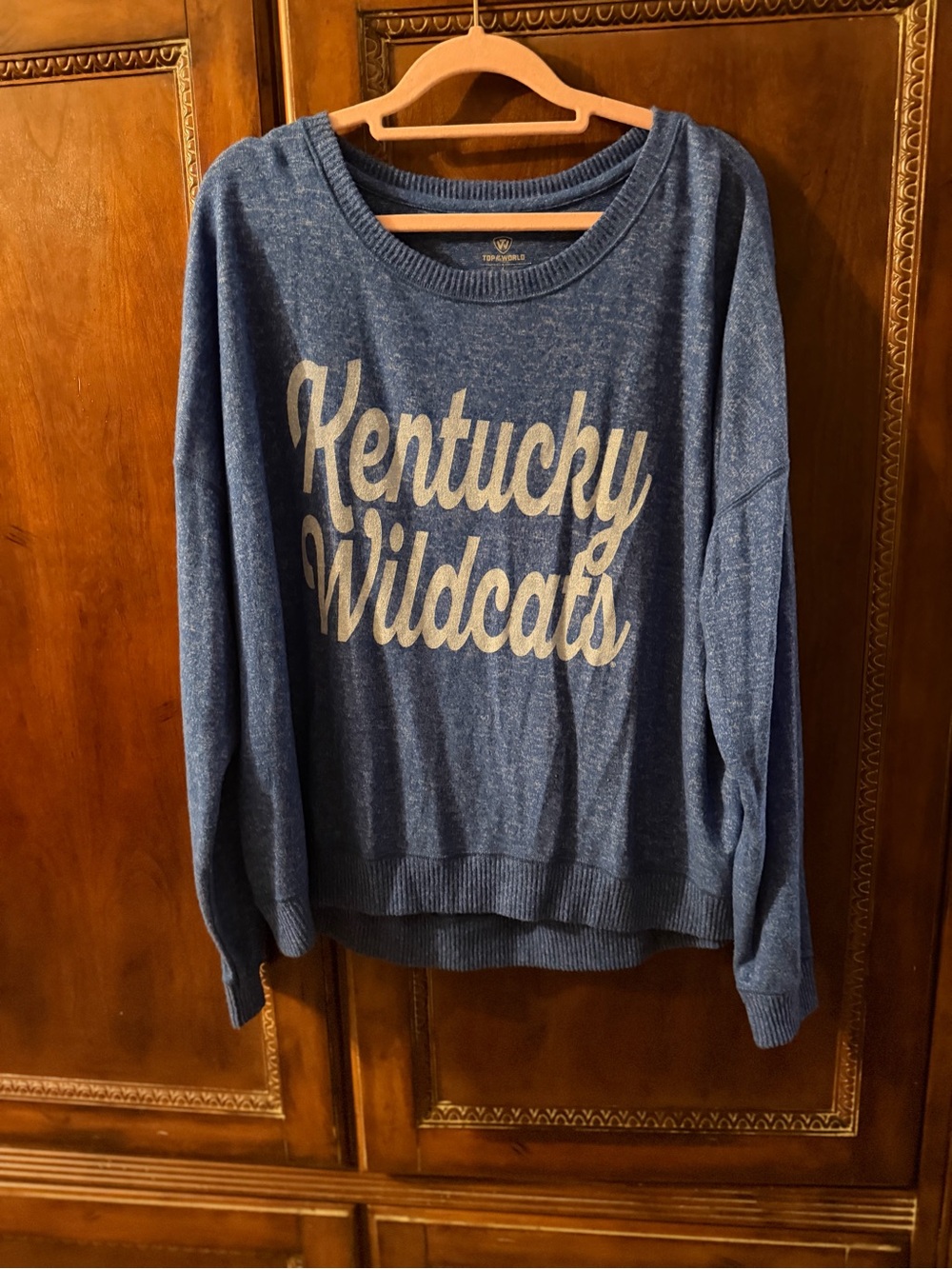Kentucky Wildcats Blue Graphic Sweatshirt